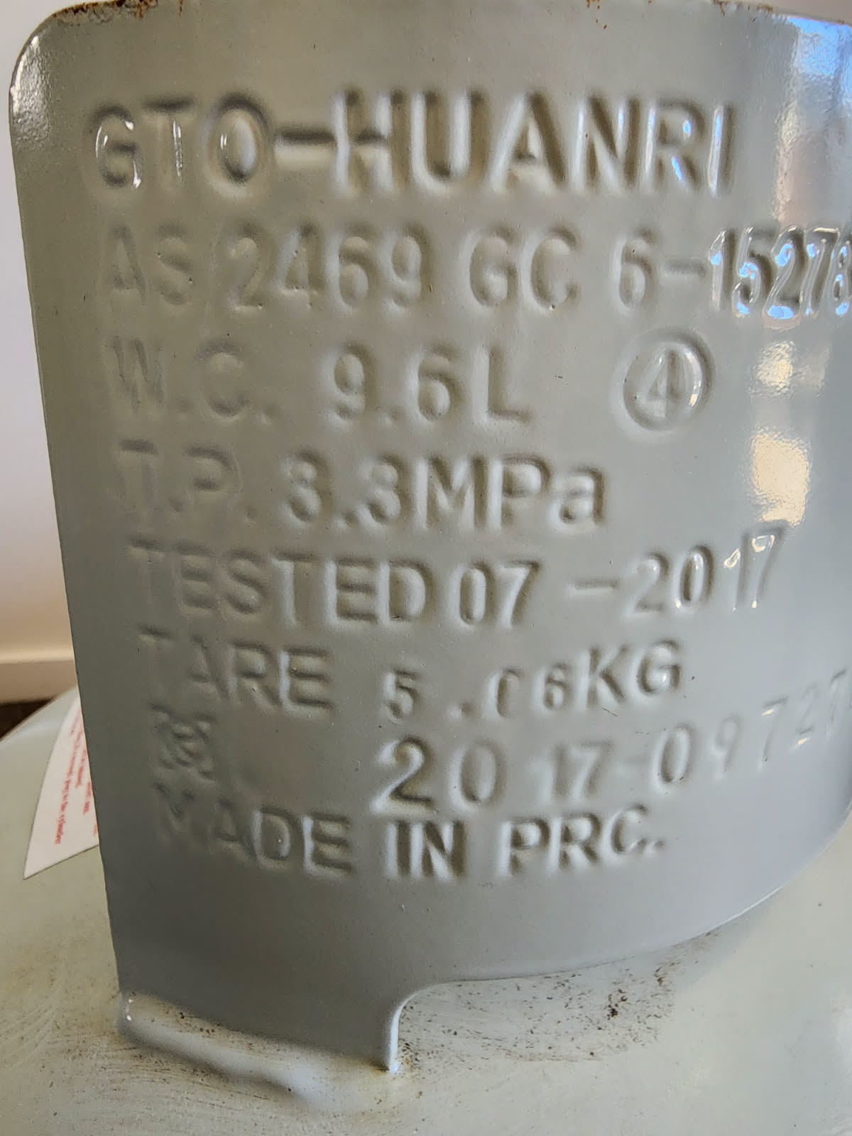 4/4.5 Kilo Gas Bottle Covers - Black
