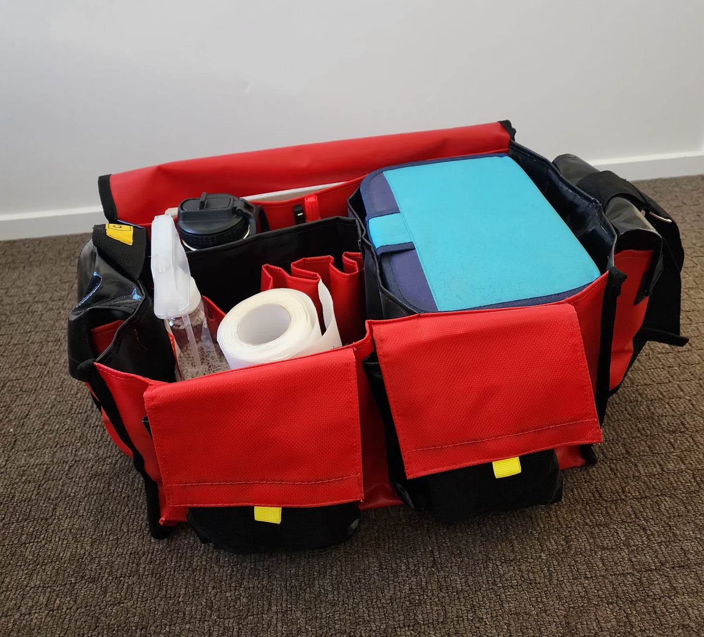 Ex Large CribBag - Red/Black