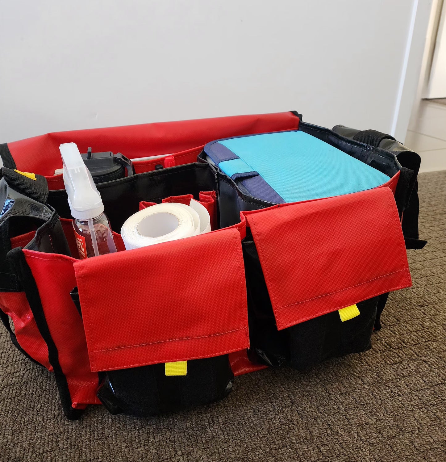 Ex Large CribBag - Red/Black