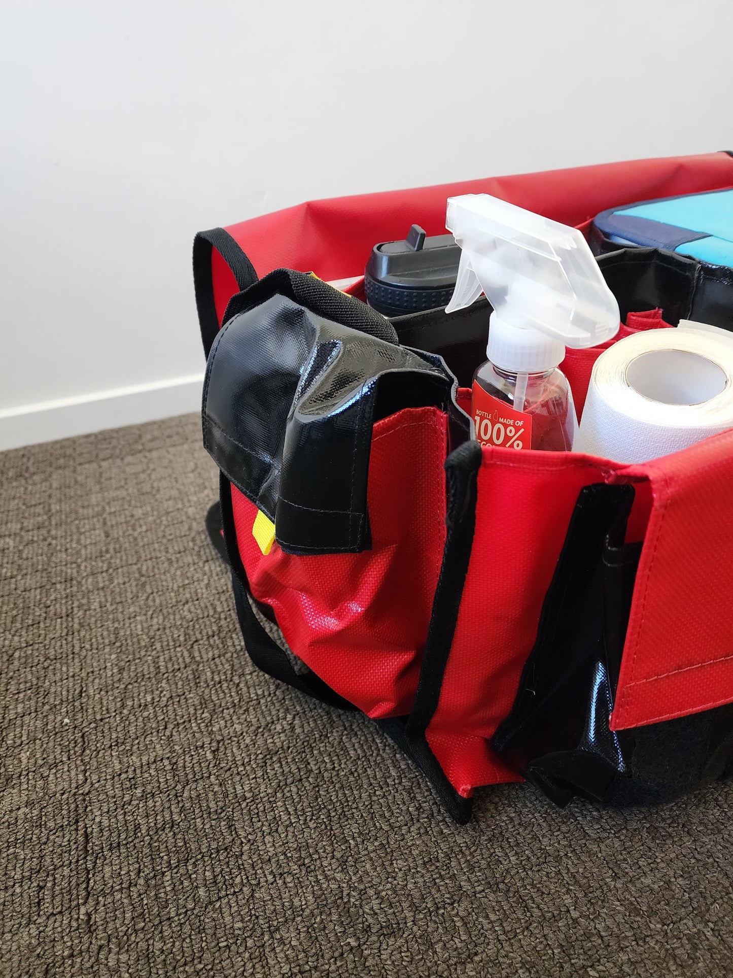 Ex Large CribBag - Red/Black