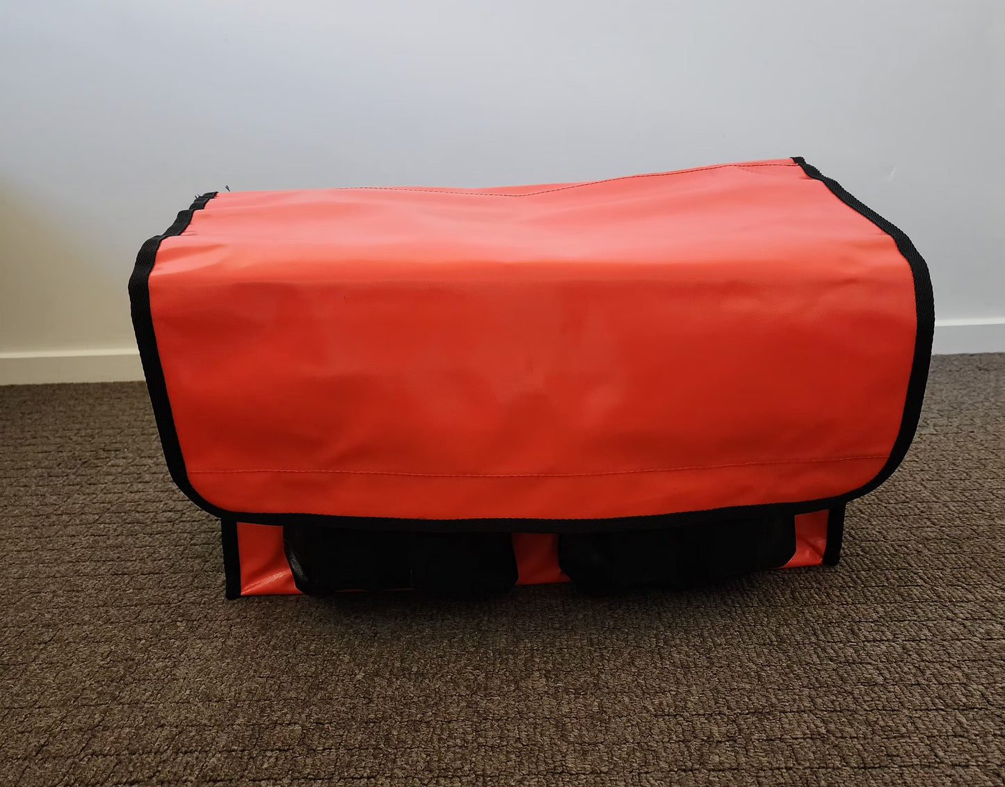 Medium Crib Bag - Red and Black