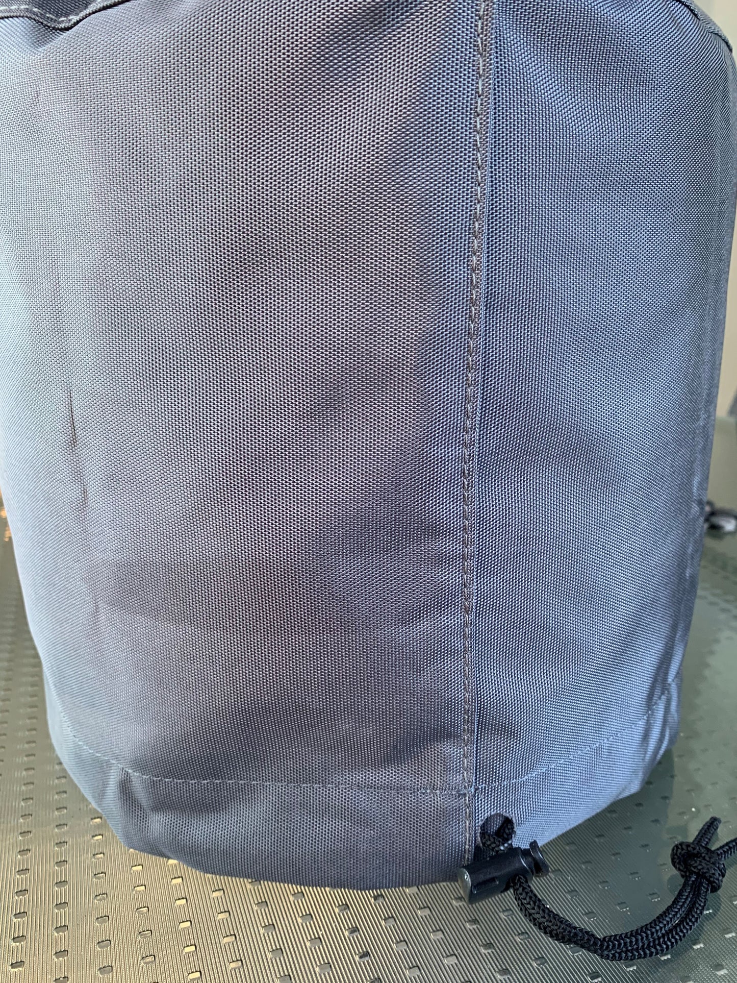 Black 4.5 Kg Grey Gas Bottle Cover. www.CribBags.com