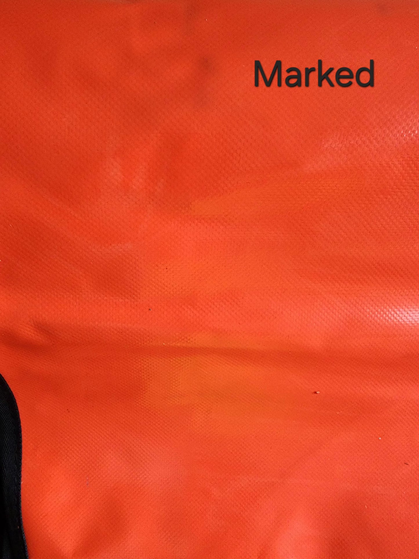 Ex Large CribBag - Orange & Black